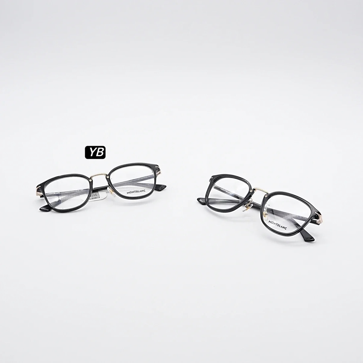 [조지셀러] Montblanc 몽블랑 클래식 블랙 아세테이트 안경테 MB0440